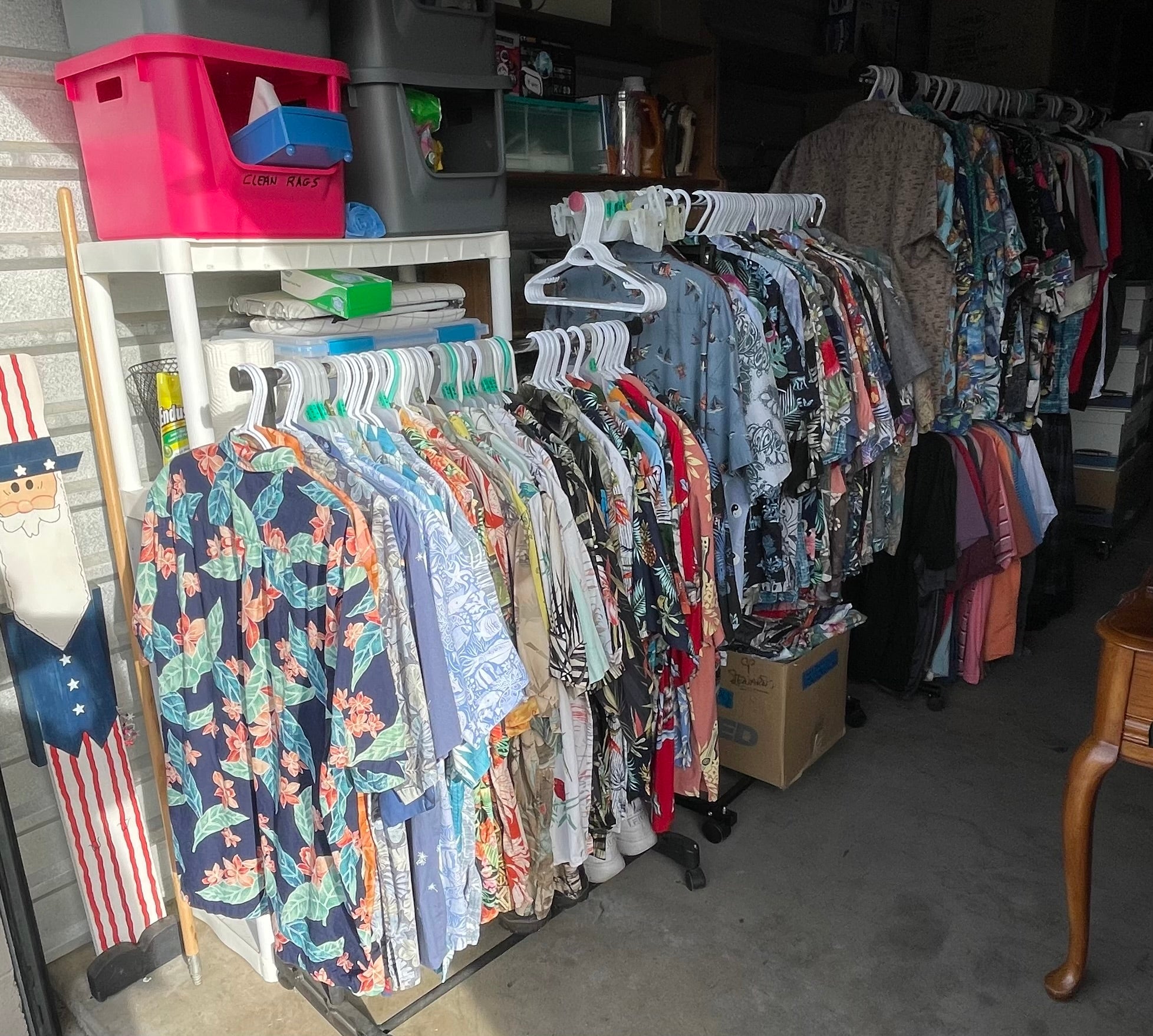 Hawaiian Shirts Sizes X-large, 2X and 3X (various prices)