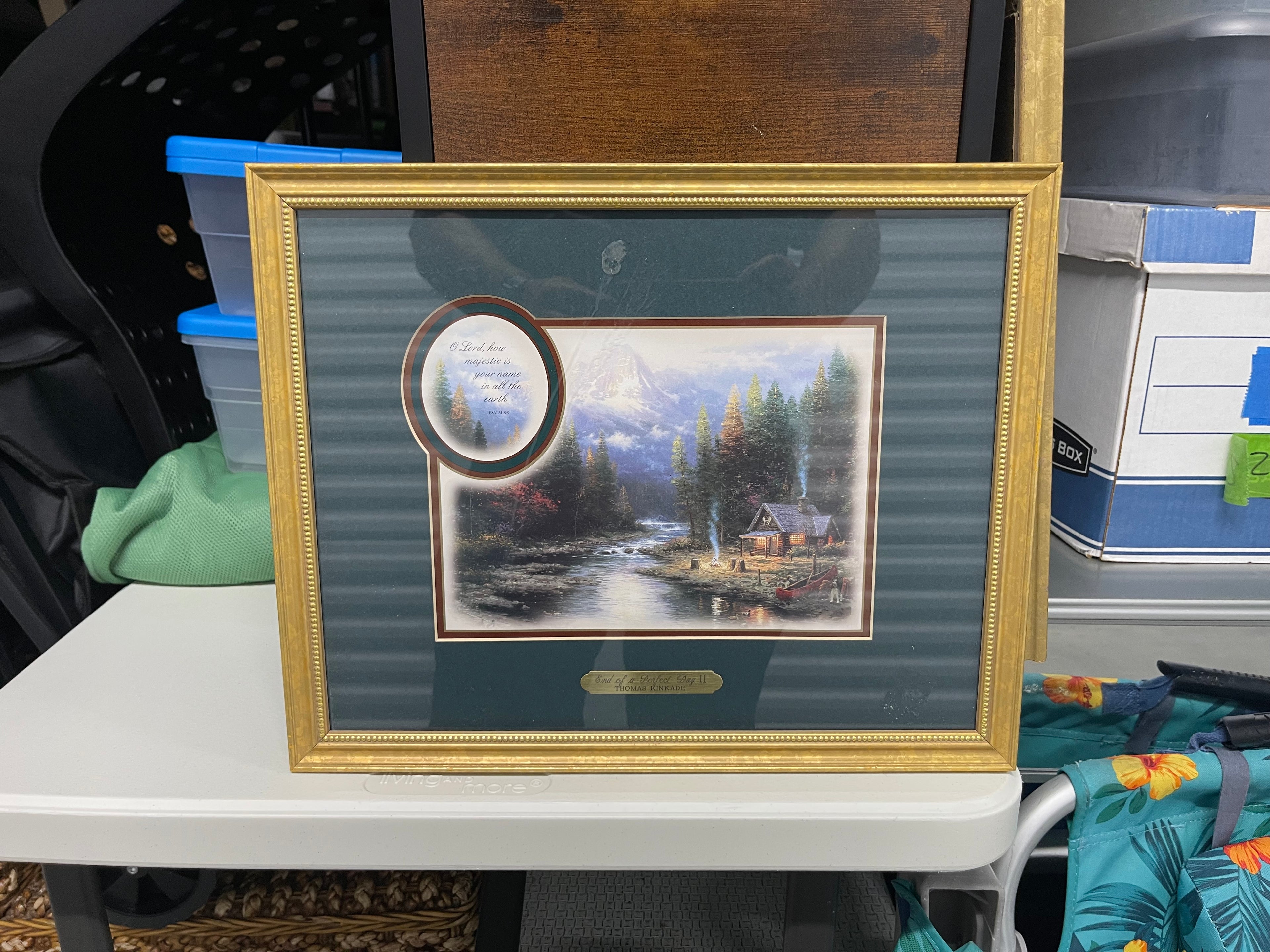 Set of 2 Thomas Kinkade Framed Prints with Certificates.